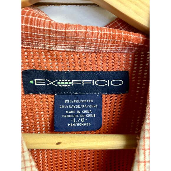 Exofficio Button-up Short Sleeve Shirt Men’s Size Large. - Picture 6 of 6